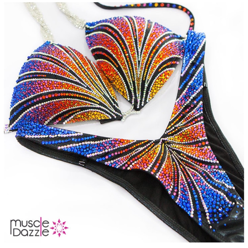 Muscle Dazzle Figure Competition Suit